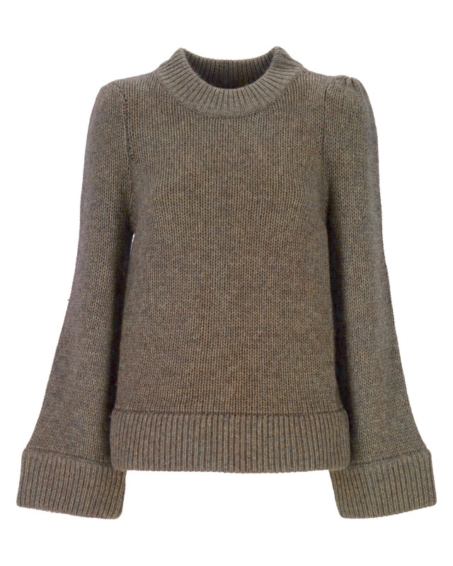 [MADELEINE THOMPSON] Knitwear FW25 AW25T30BISCUIT