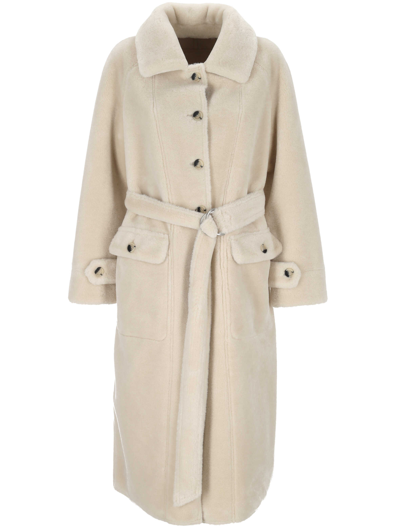 [Urbancode] Fur Jacket FW25 BJ20014RICE