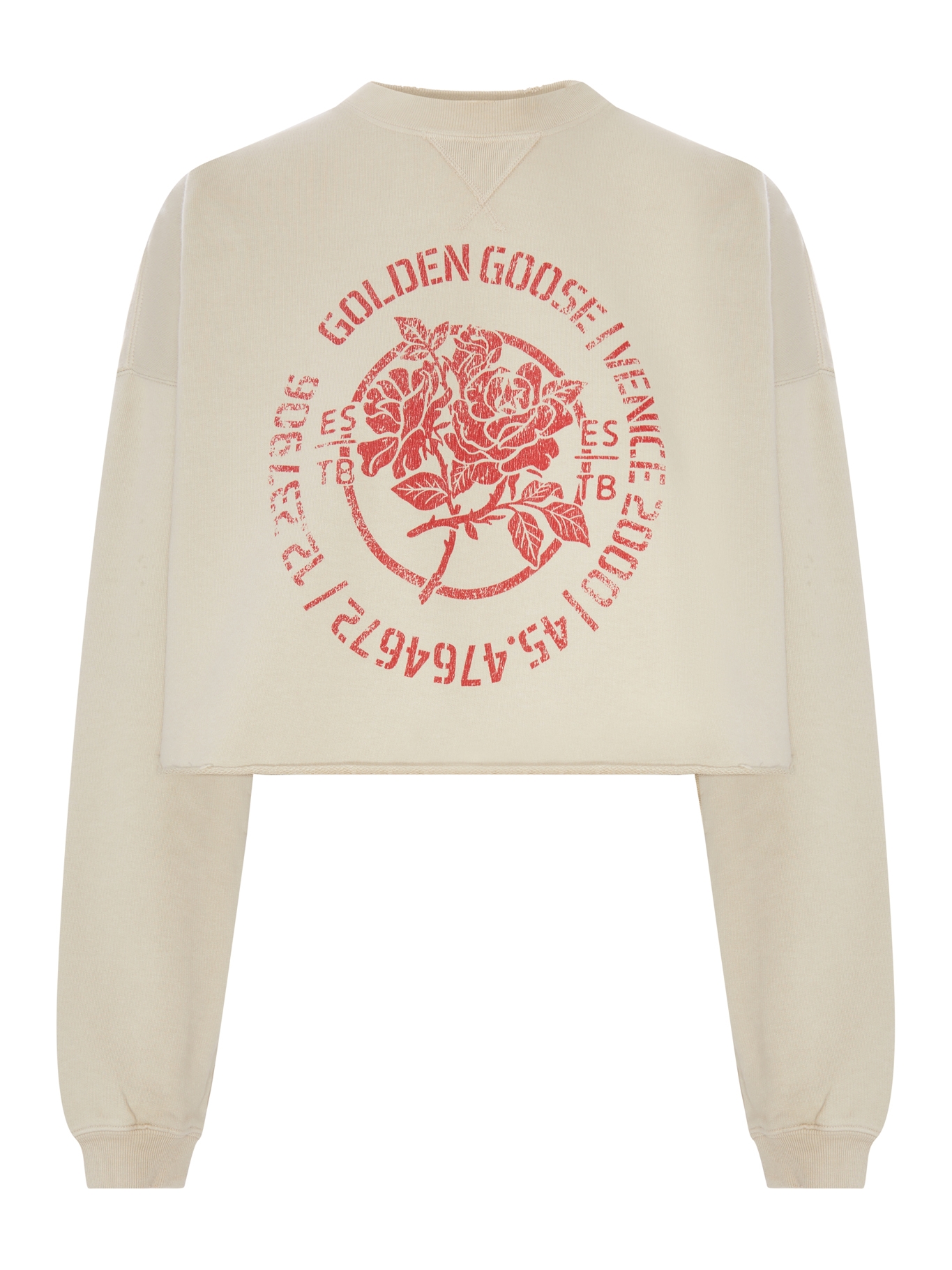 [GOLDEN GOOSE DELUXE BRAND] T-shirts Long Sleeve FW26 GWP02769P00264415969 FIELDS OF RYE