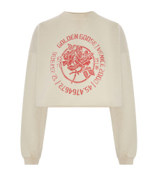 [GOLDEN GOOSE DELUXE BRAND] T-shirts Long Sleeve FW26 GWP02769P00264415969 FIELDS OF RYE