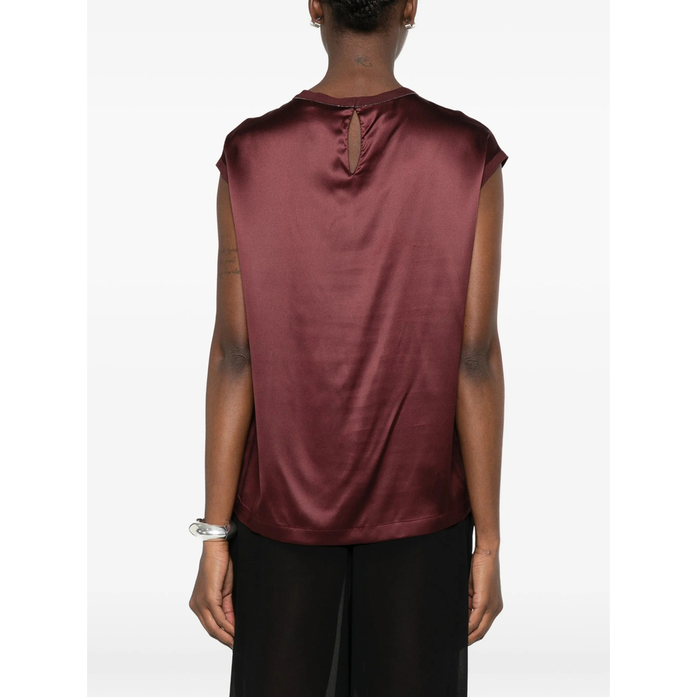 [Brunello Cucinelli] T-shirts Sleeveless FW26 MPC59EH500  C9813