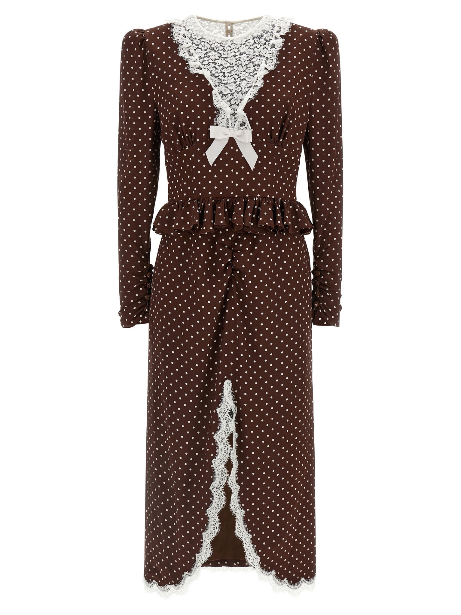 [Alessandra Rich] Long sleeve dress SS26 FABX4281F46861659