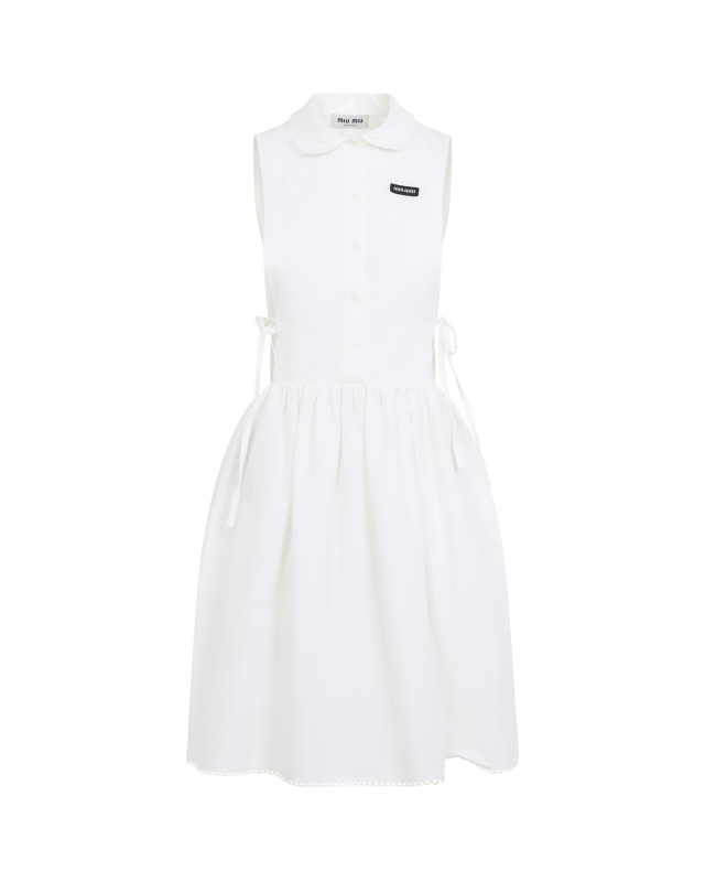 [Miu Miu] Sleeveless dress FW26 MF6425SOOO.163M