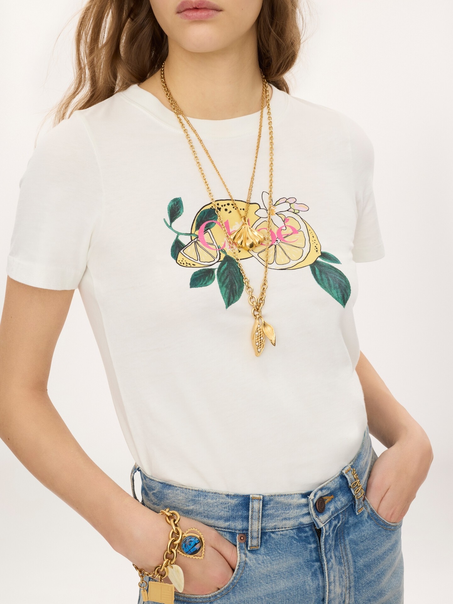 [Chloe] T-shirts Short Sleeve FW26 CH26AJH08981107