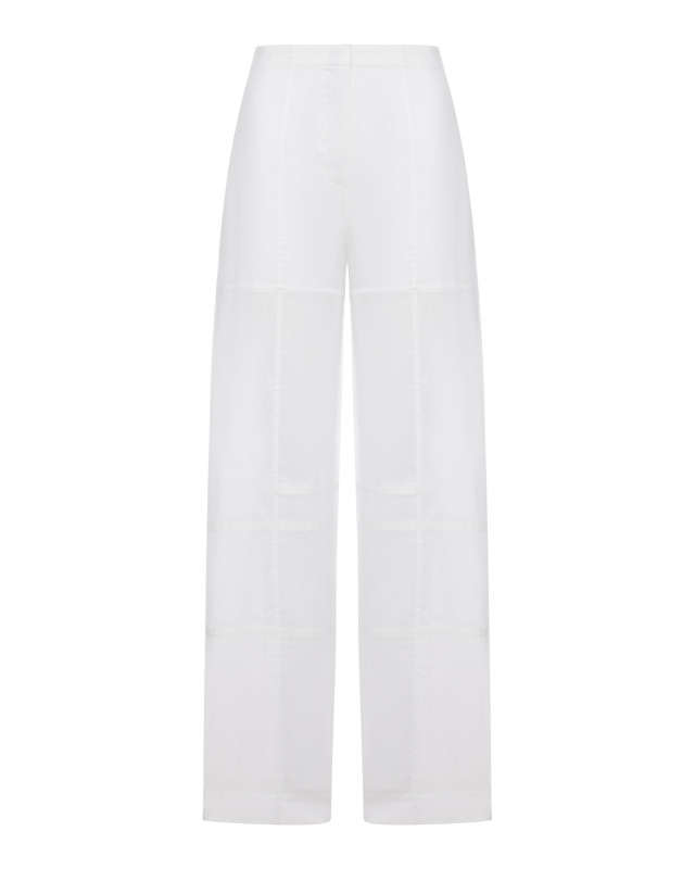 [Jil Sander] Trousers SS26 J02KA0381J45326100 OPTIC WHITE