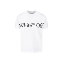 [Off-White] T-shirts Short Sleeve FW26 44MAA16MF26J00G100WHITE