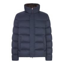 [Herno] Down Jacket FW26 PI001019U12414Z9200 BLU NAVY
