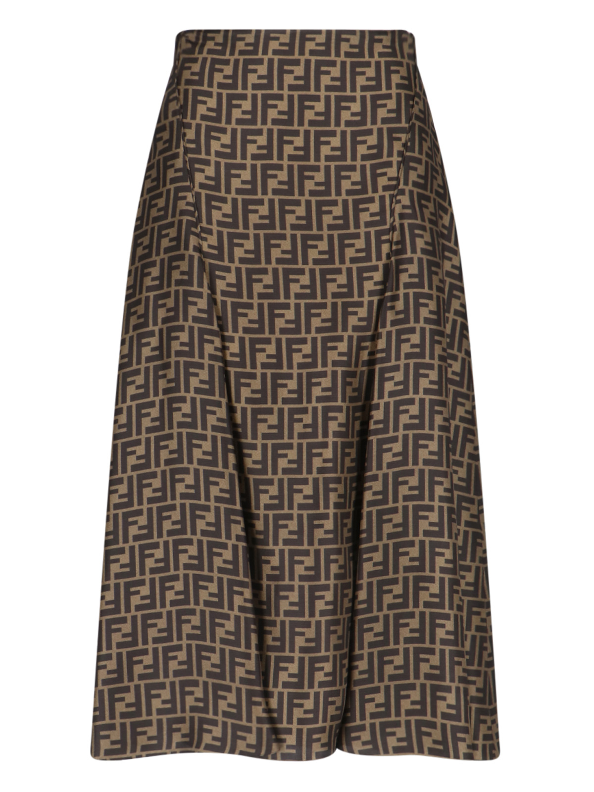 [Fendi] Long skirt FW25 FQ7601 A8G3F1440