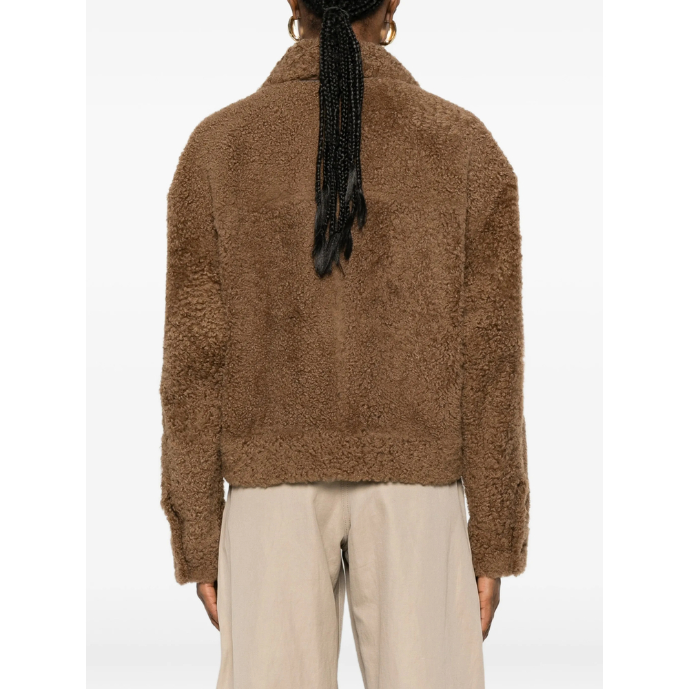 [Brunello Cucinelli] Leather Jacket FW26 MPMBP7607P  C9805