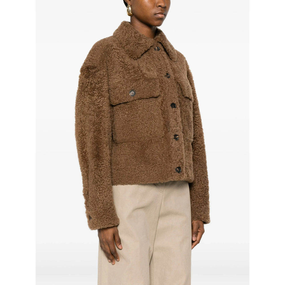 [Brunello Cucinelli] Leather Jacket FW26 MPMBP7607P  C9805
