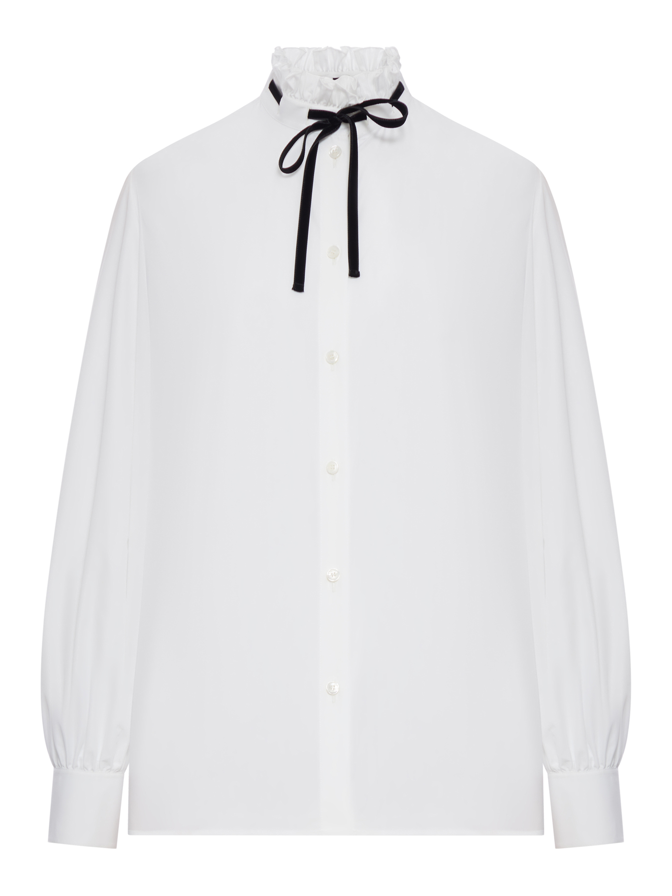 [Valentino Garavani] Shirts Long Sleeve SS26 8B3AB8454HP001 OPTIC WHITE