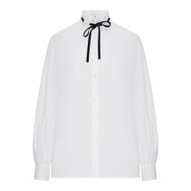 [Valentino Garavani] Shirts Long Sleeve SS26 8B3AB8454HP001 OPTIC WHITE
