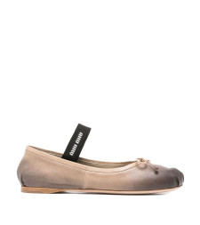 [Miu Miu] Flat shoes FW25 5F507E038F0036