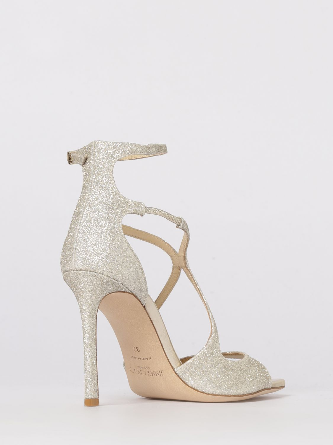 [Jimmy Choo] Sandals SS26 AZIA95DGZ PLATINUM ICE