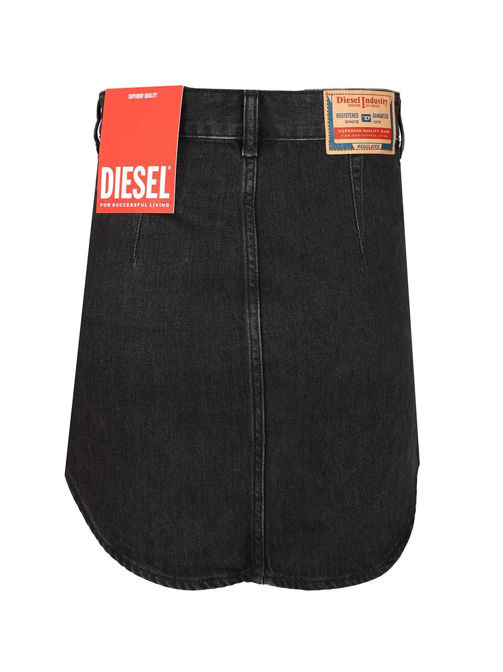 [Diesel] Mini skirt FW25 A17916068KE02