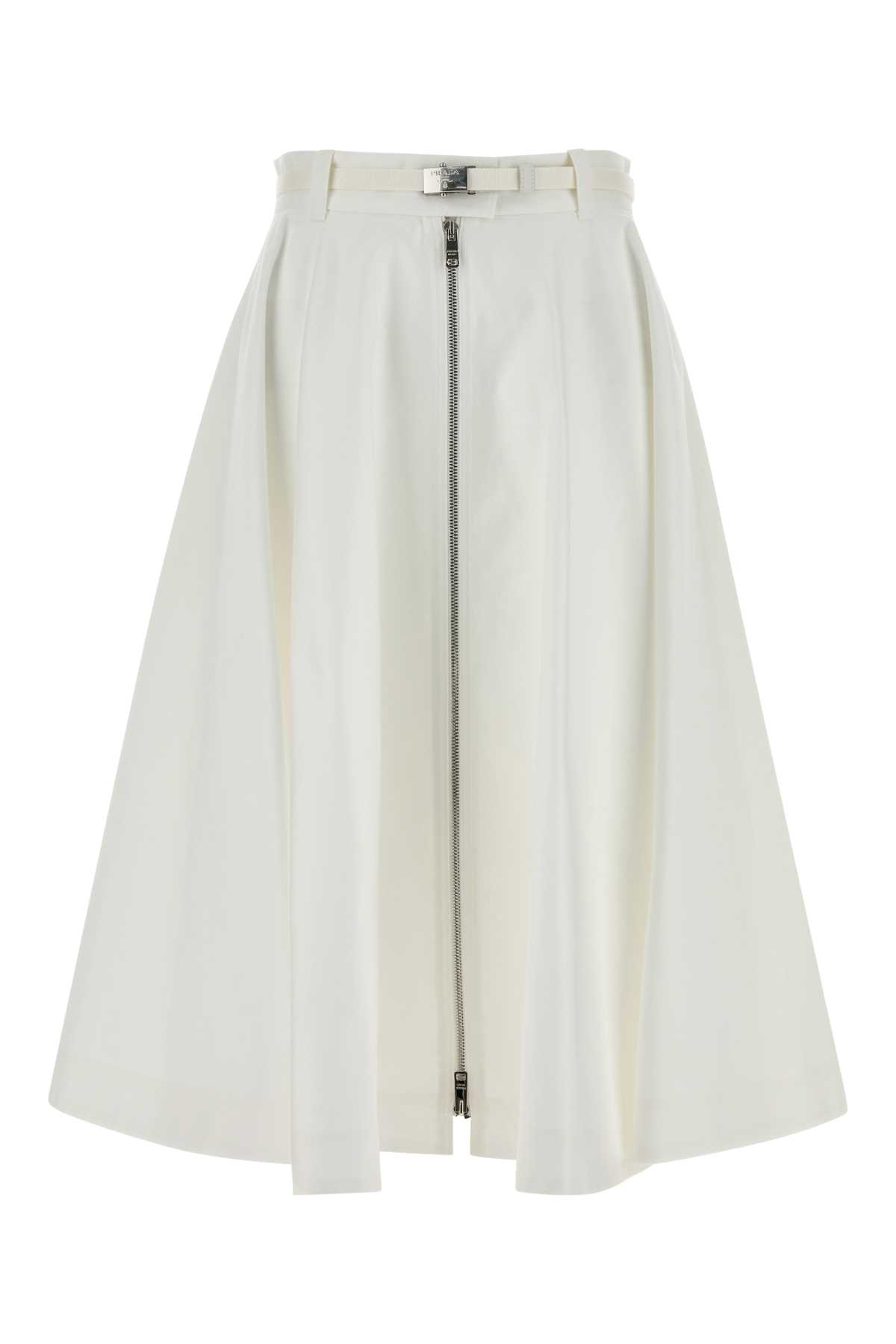 [Prada] Long skirt FW26 P10B2HSOOO10YP F0009