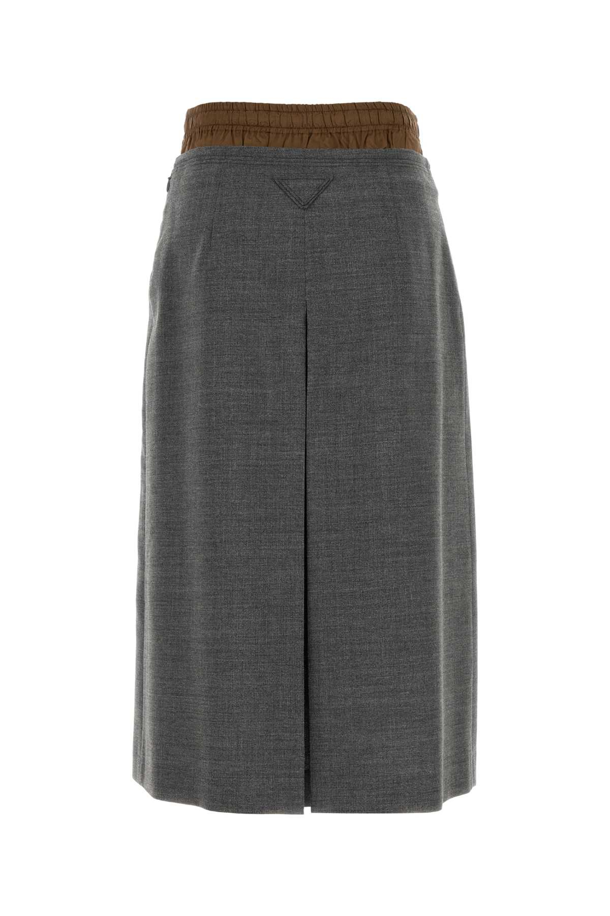 [Prada] Long skirt FW26 P10A8SOOO6011 F0480