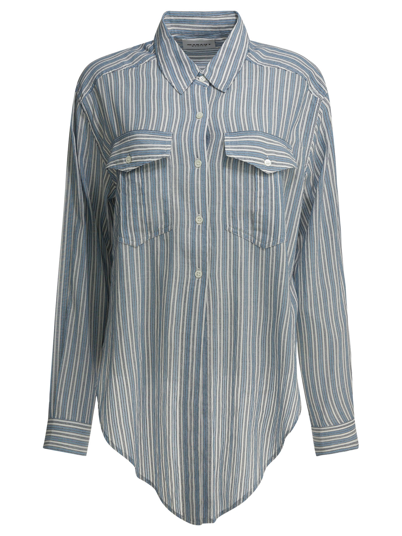 [Marant Etoile] Shirts Long Sleeve SS26 26PCH0131FFD1I04E30BU
