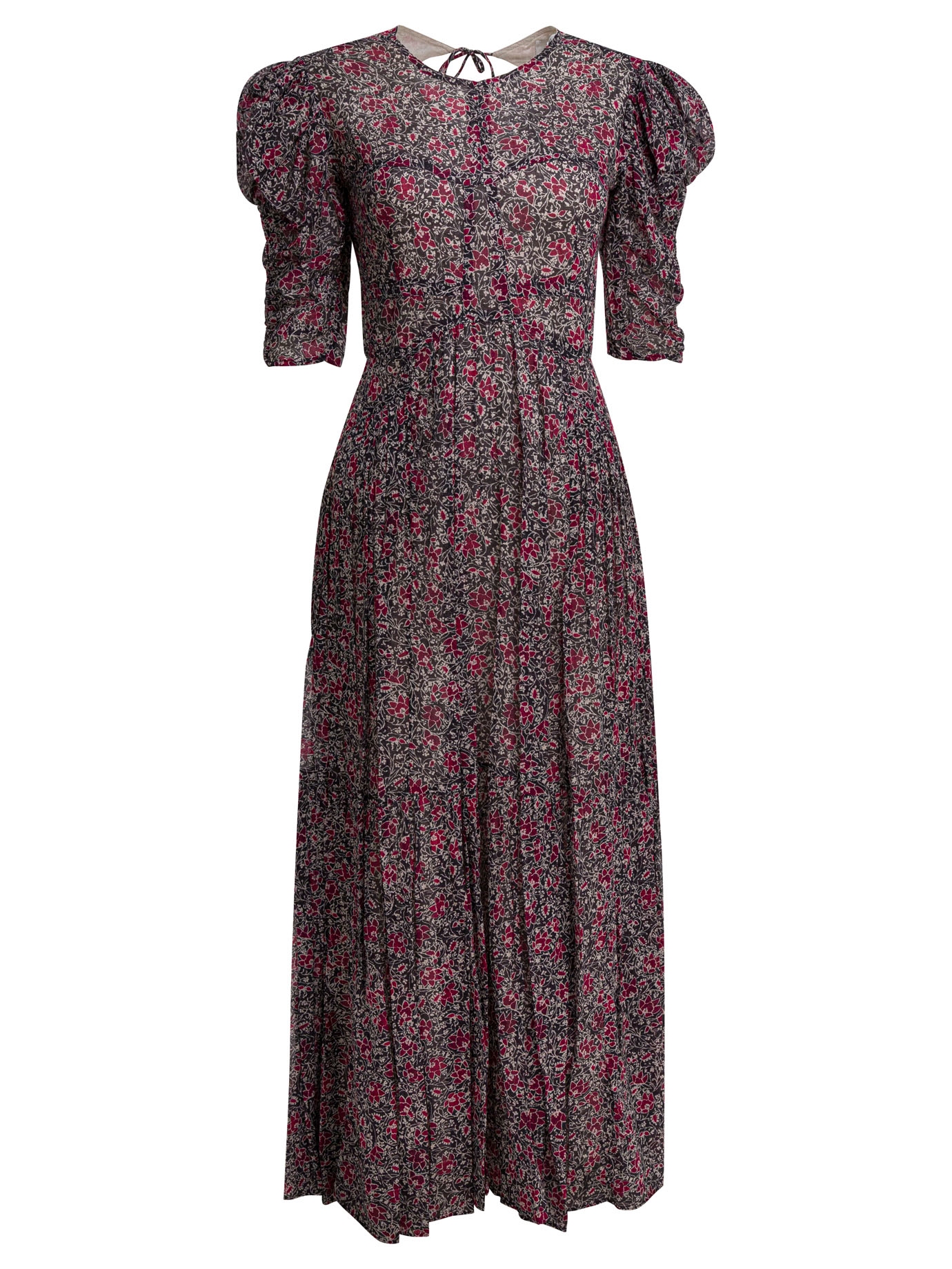 [Marant Etoile] Short sleeve dress SS26 26PRO1064FAD1J14E86CY