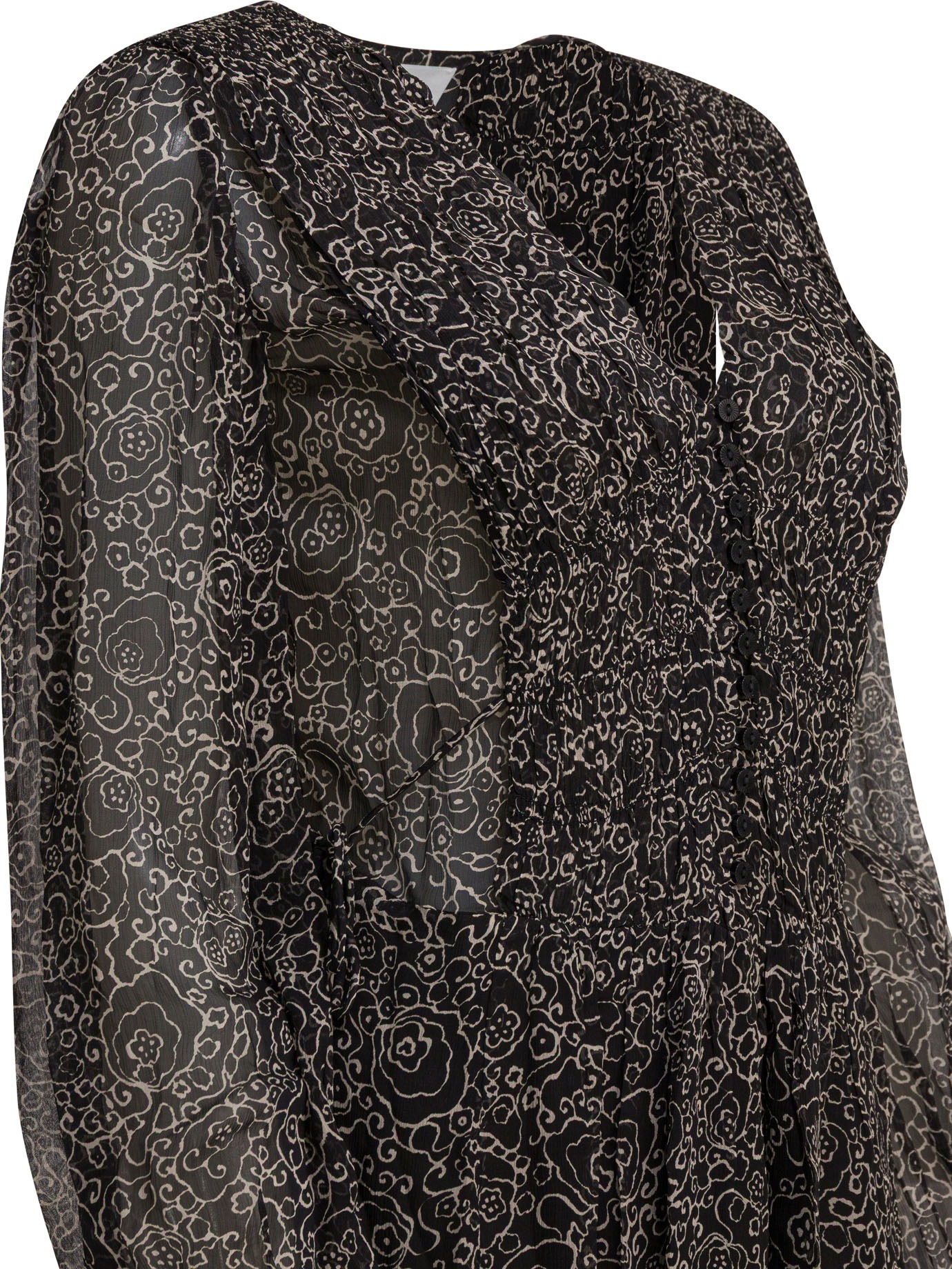 [Marant Etoile] Long sleeve dress SS26 26PRO0969FAD1J08EBKEC