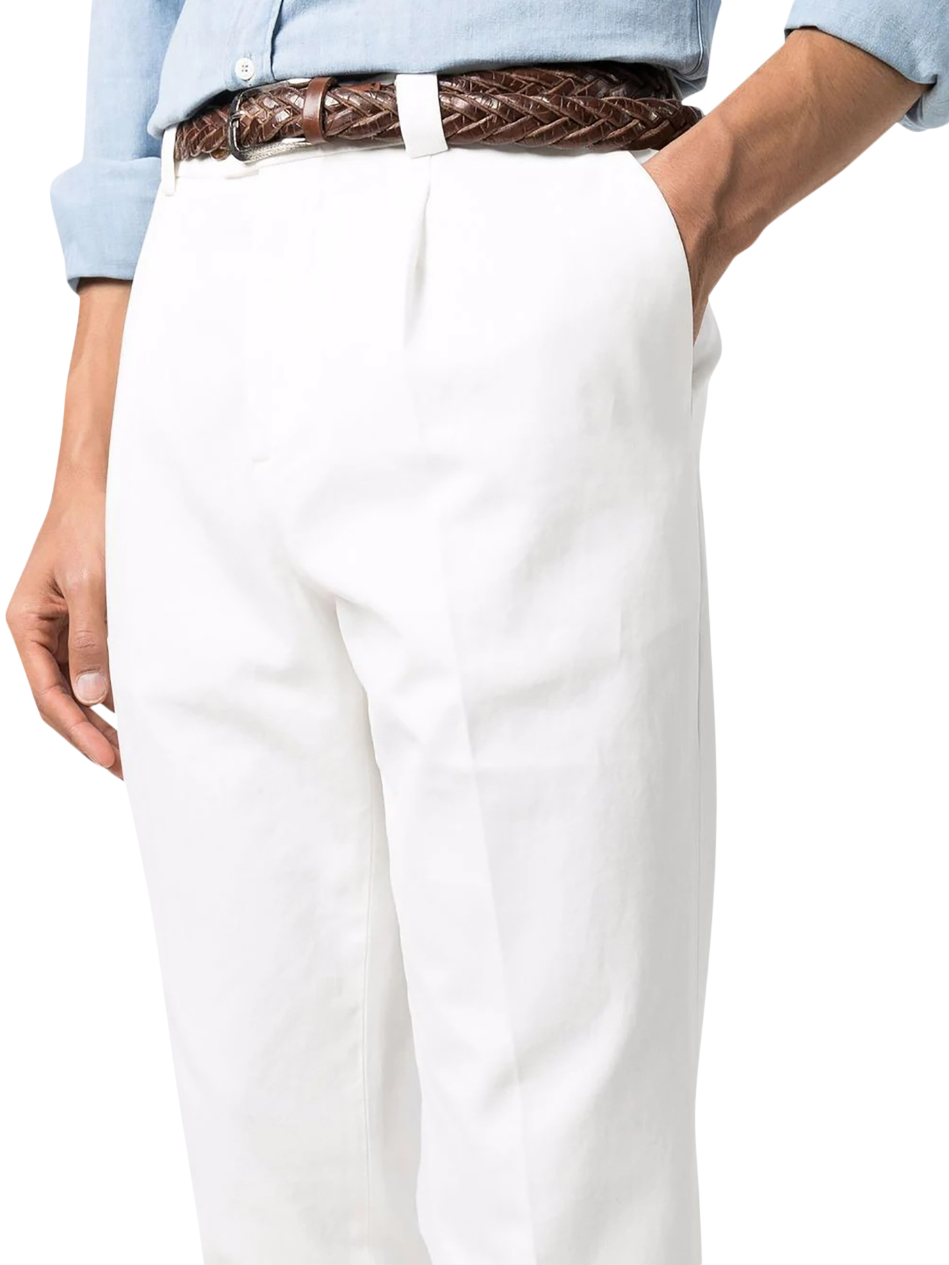 [Brunello Cucinelli] Trousers SS26 M252DE1450C2200 NEVE