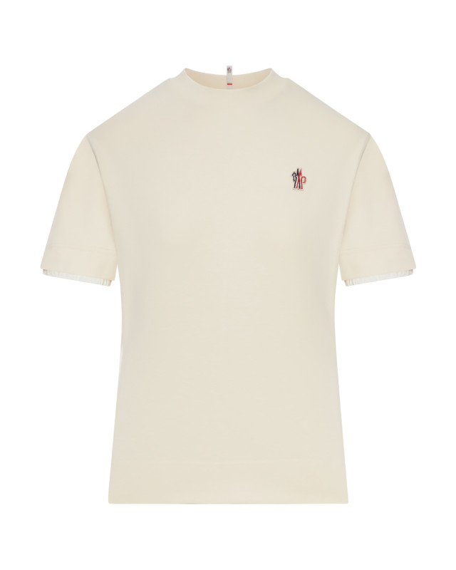 [MONCLER GRENOBLE] T-shirts Short Sleeve SS26 L10988C0000989AW1034 NATURAL