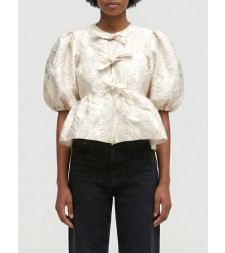 [GANNI] Blouse SS26 A1040079 135