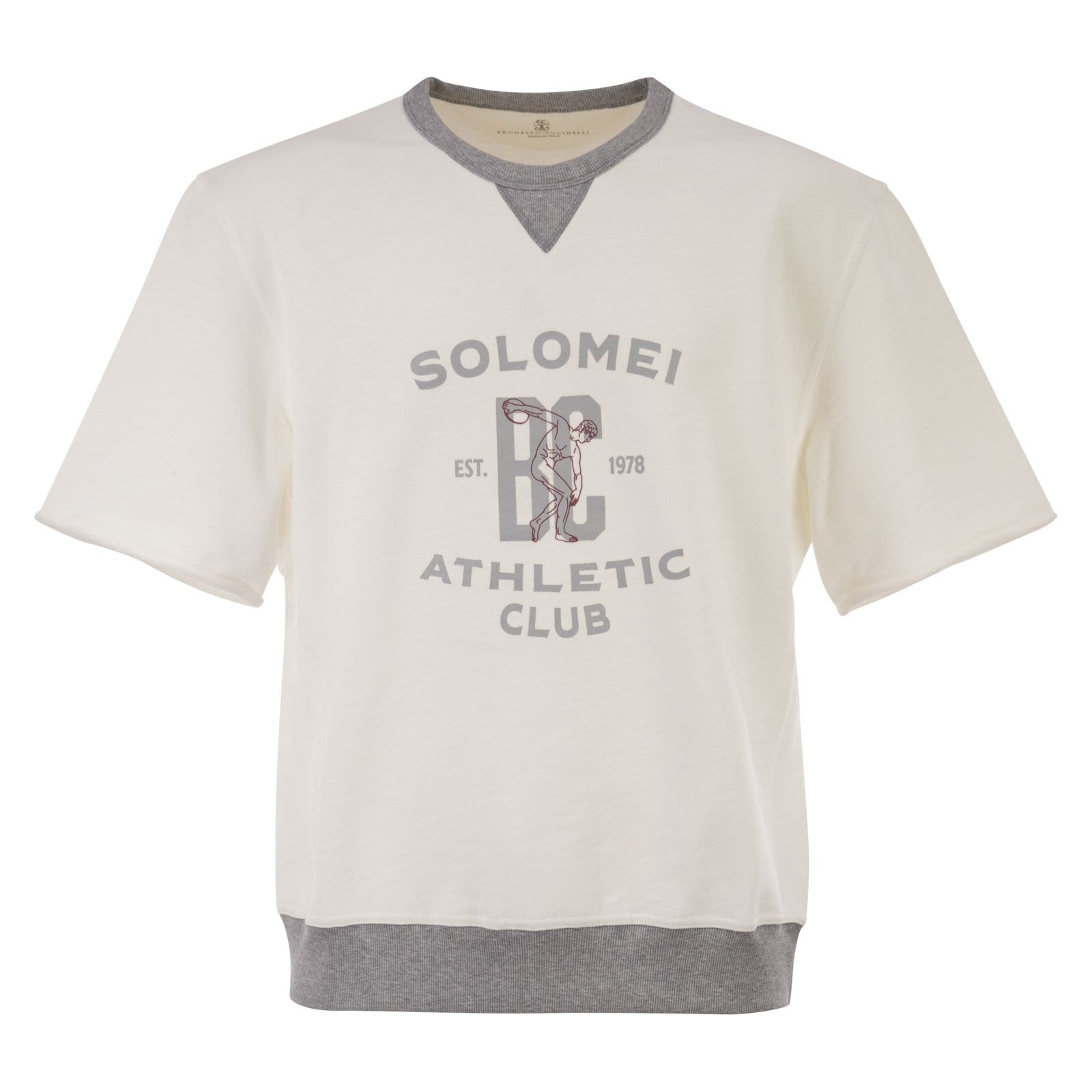 [Brunello Cucinelli] T-shirts Short Sleeve SS26 MR8313378G CTQ27