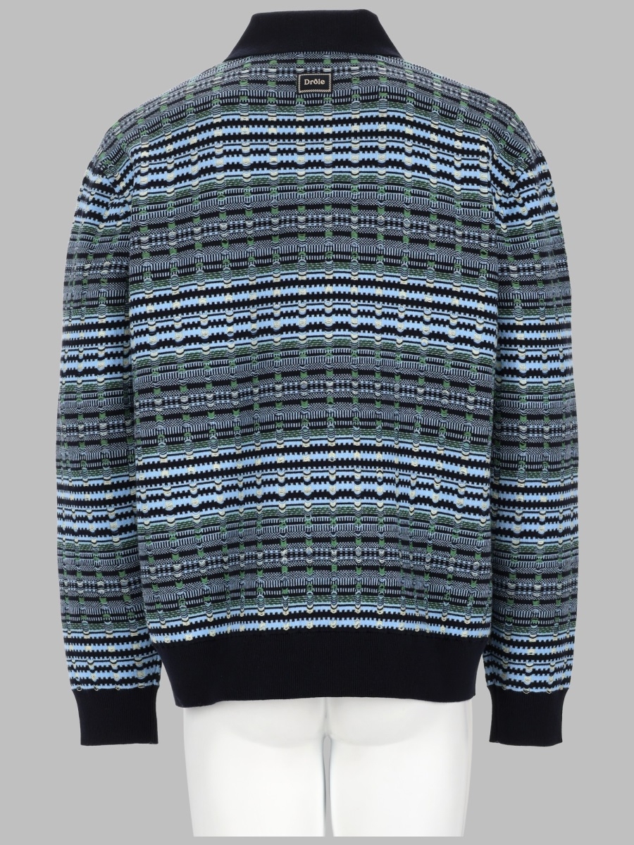 [DROLE DE MONSIEUR] Knitwear FW26 PO222_CO209BLUE