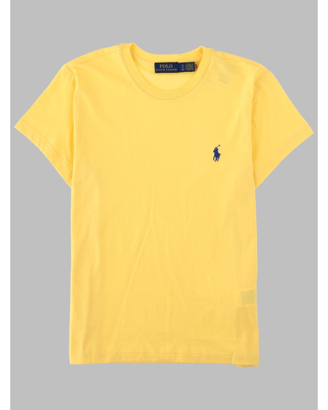 [Polo Ralph Lauren] T-shirts Short Sleeve FW26 211B14605_017COLLEGIATEYELLOW
