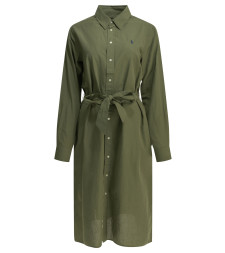 [Polo Ralph Lauren] Long sleeve dress SS26 211A96346001SUPPLY OLIVE