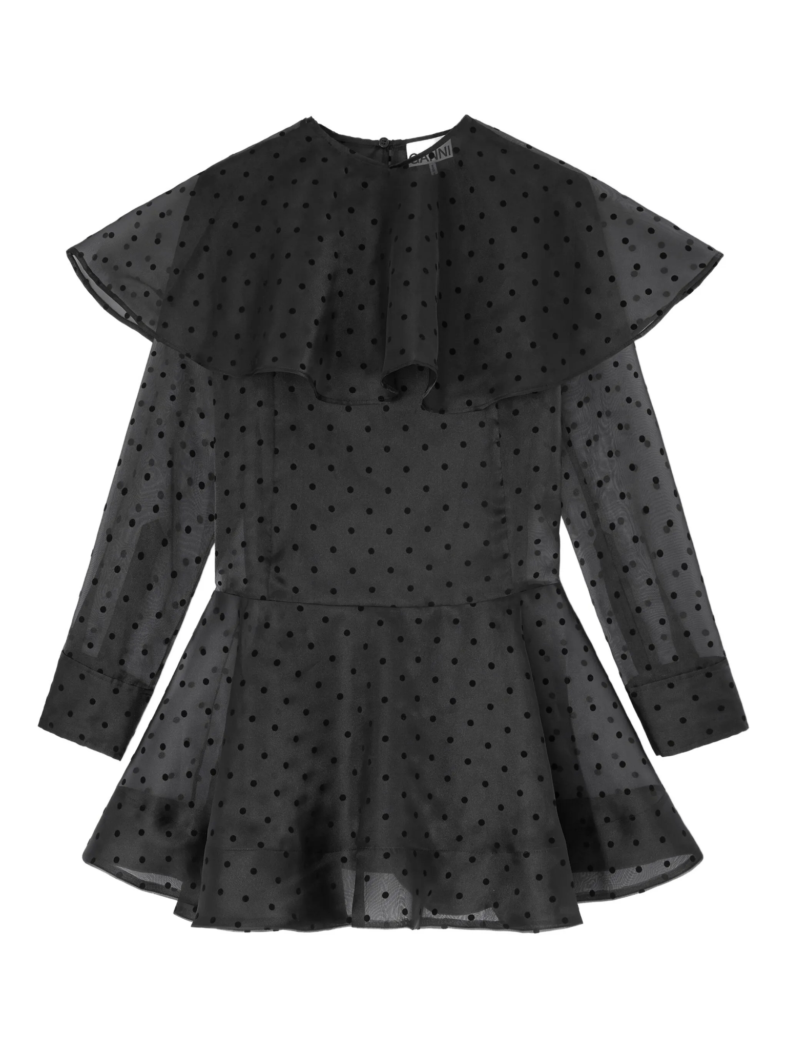 [GANNI] Long sleeve dress SS26 A1030179099