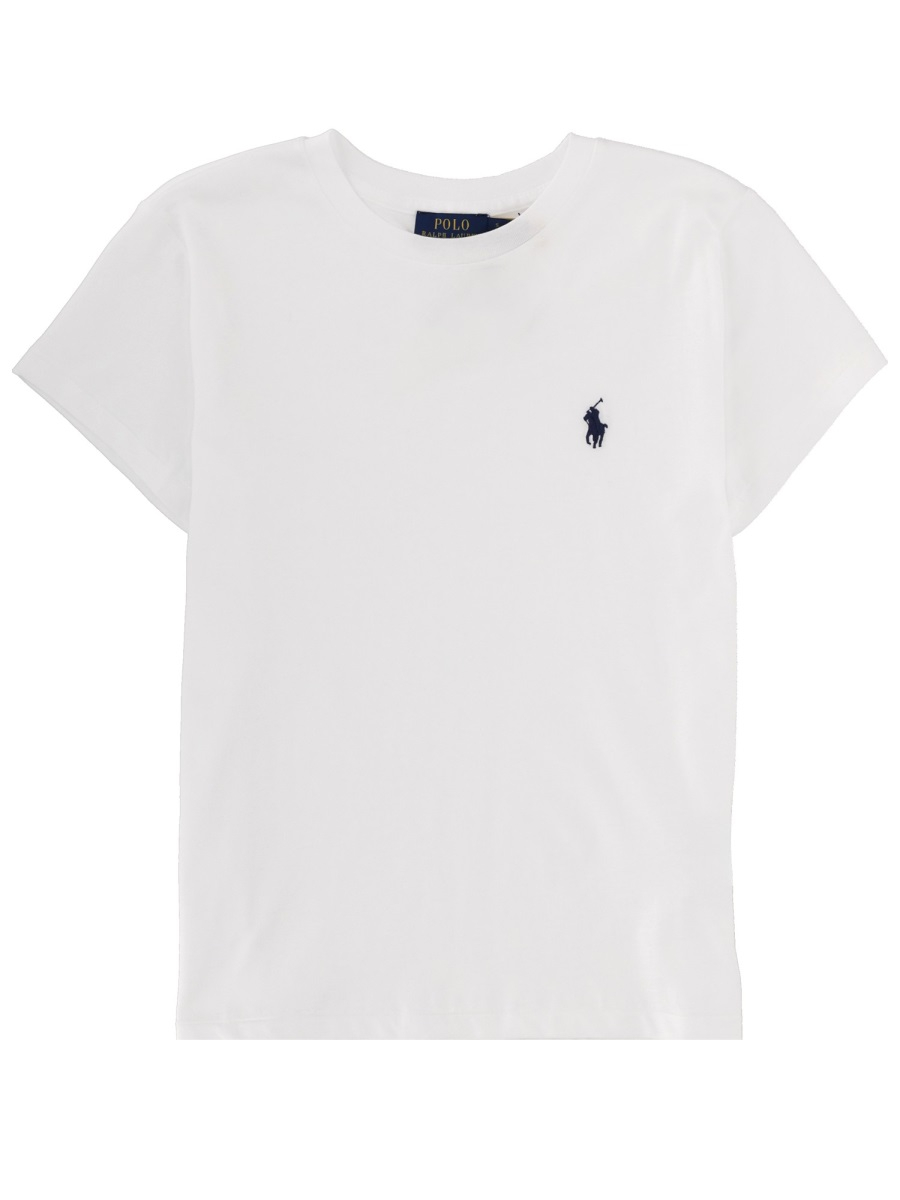 [Polo Ralph Lauren] T-shirts Short Sleeve FW26 211B14605_032WHITE