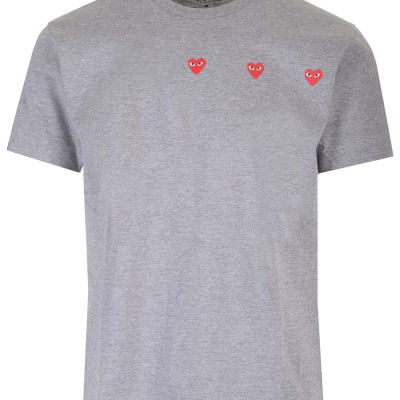 [COMME DES GARCONS PLAY] T-shirts Short Sleeve FW24 AX-T337-0512