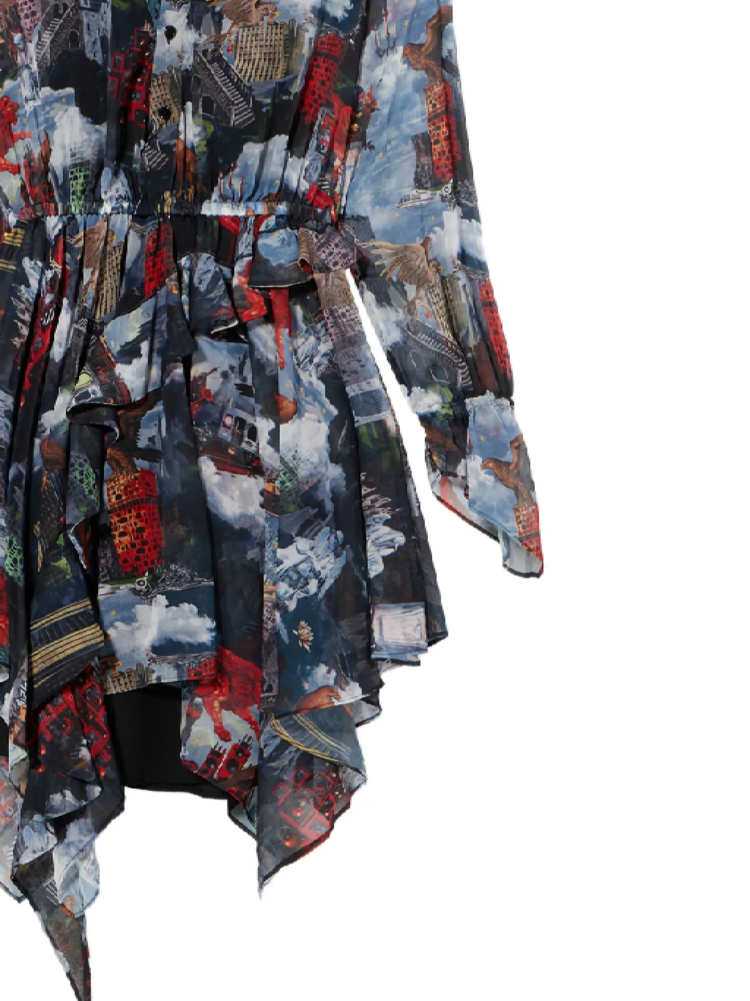 [Off White] Long sleeve dress FW25 OWDB55LF25FAB0018500