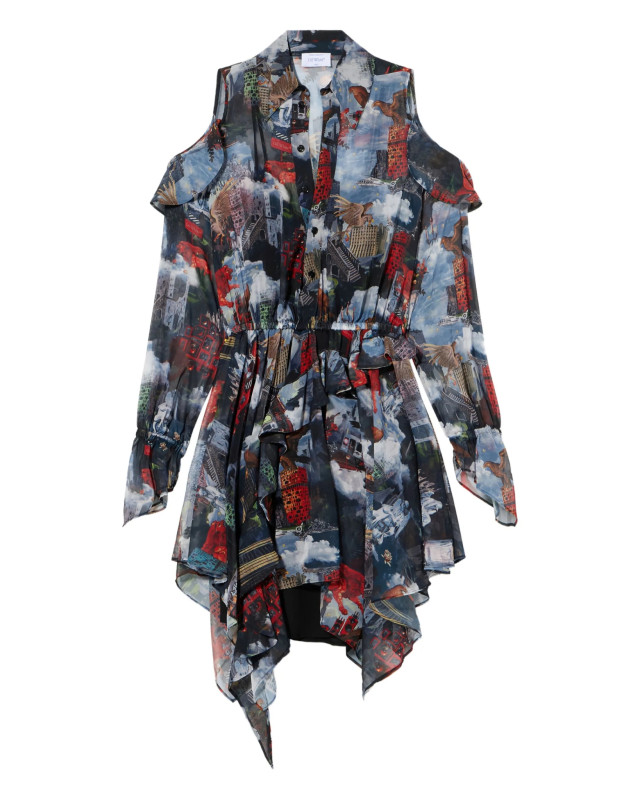 [Off White] Long sleeve dress FW25 OWDB55LF25FAB0018500