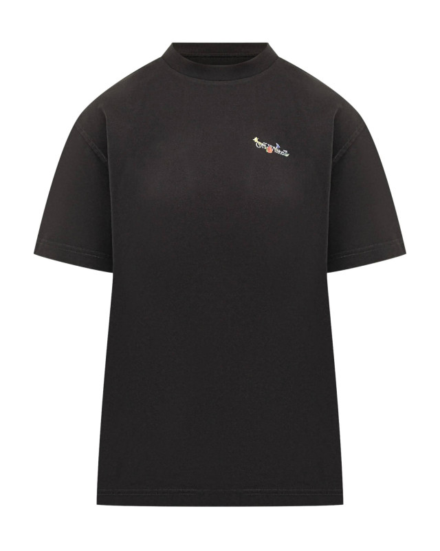 [Off White] T-shirts Short Sleeve FW25 OWAA089F25JER0011001