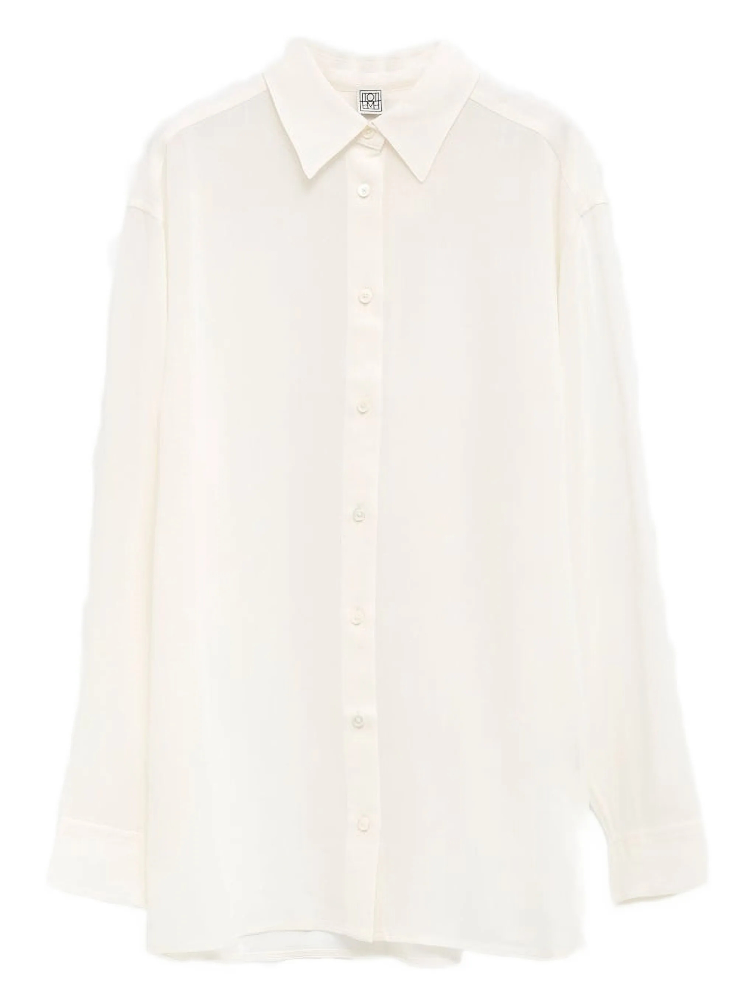 [TOTEME] Shirts Long Sleeve FW25 254WRT0480FB0480106