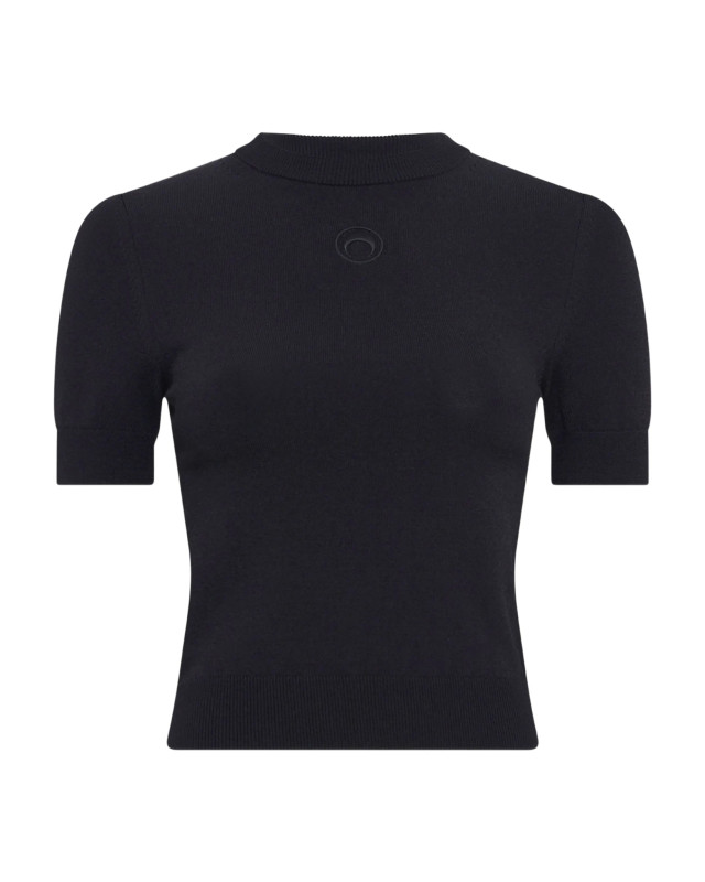 [MARINE SERRE] Sweatshirt FW25 WTK053ACKNI0533BK99