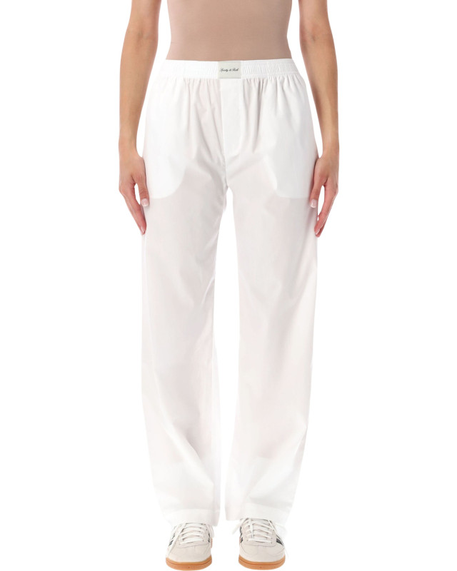 [SPORTY & RICH] Trousers FW26 PA065711329WH0148