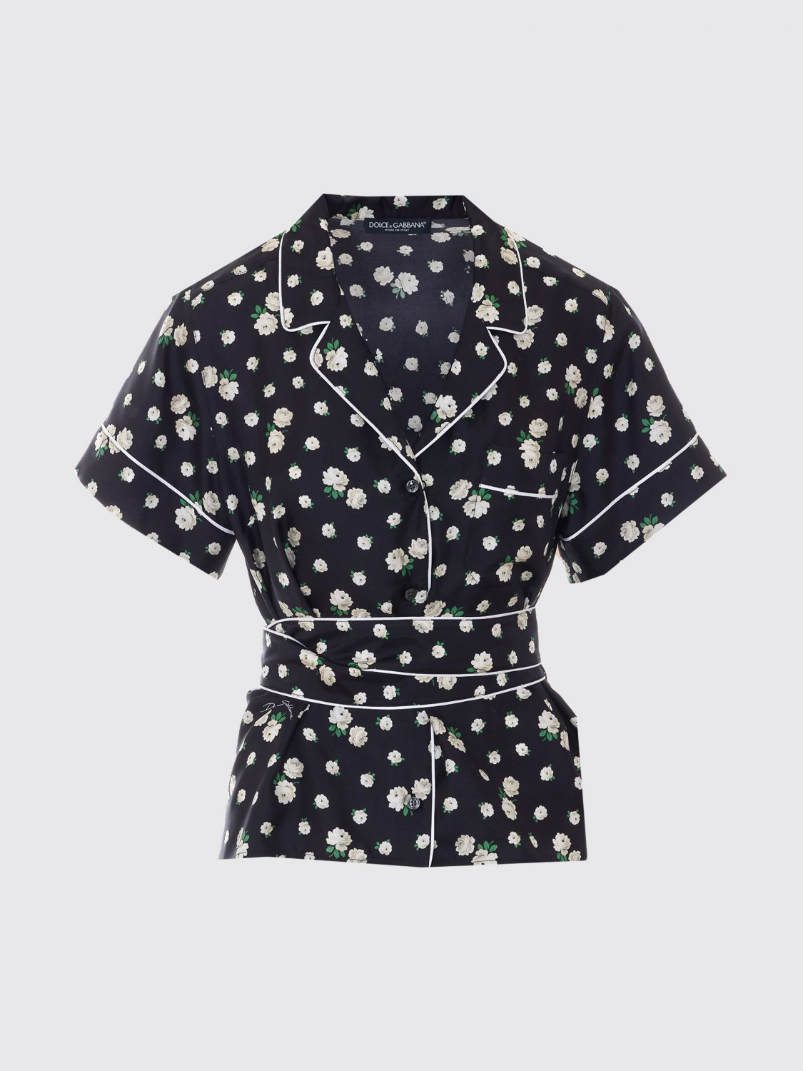 [Dolce & Gabbana] Shirts Short Sleeve SS26 F5S23TIS13H HX6BY