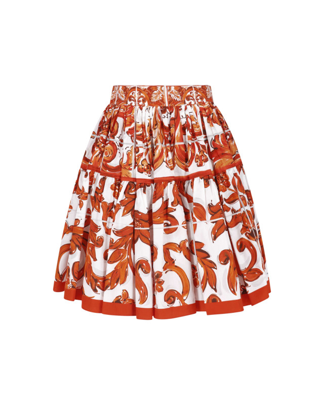 [Dolce & Gabbana] Midi skirt FW26 F4CB1T GDDRLS9000