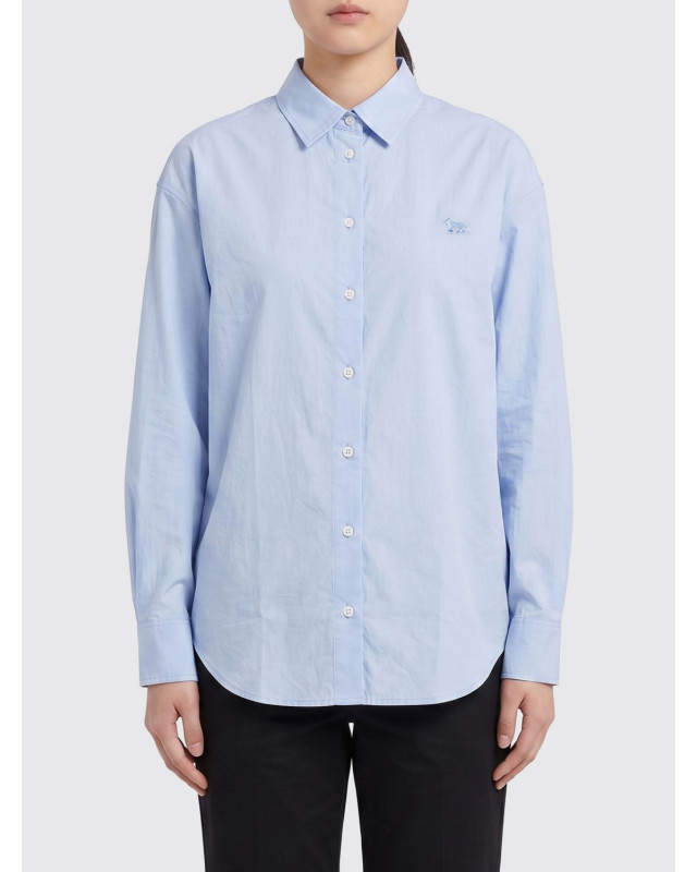 [MAISON KITSUNE] Shirts Long Sleeve SS26 QW00414WC5089 0434