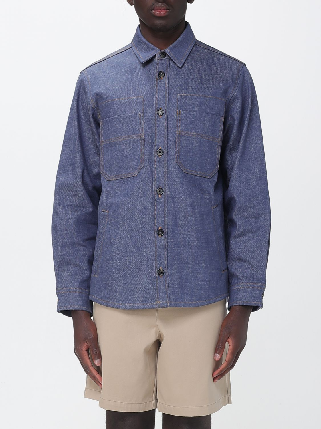 [A.P.C.] Shirts Long Sleeve SS26 COHLXM32027 IAA