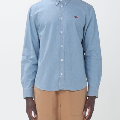 [MAISON KITSUNE] Shirts Long Sleeve SS26 QM00426WC5006 0434