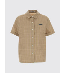 [Miu Miu] Shirts Short Sleeve SS26 MK1933SOOO183A F0627