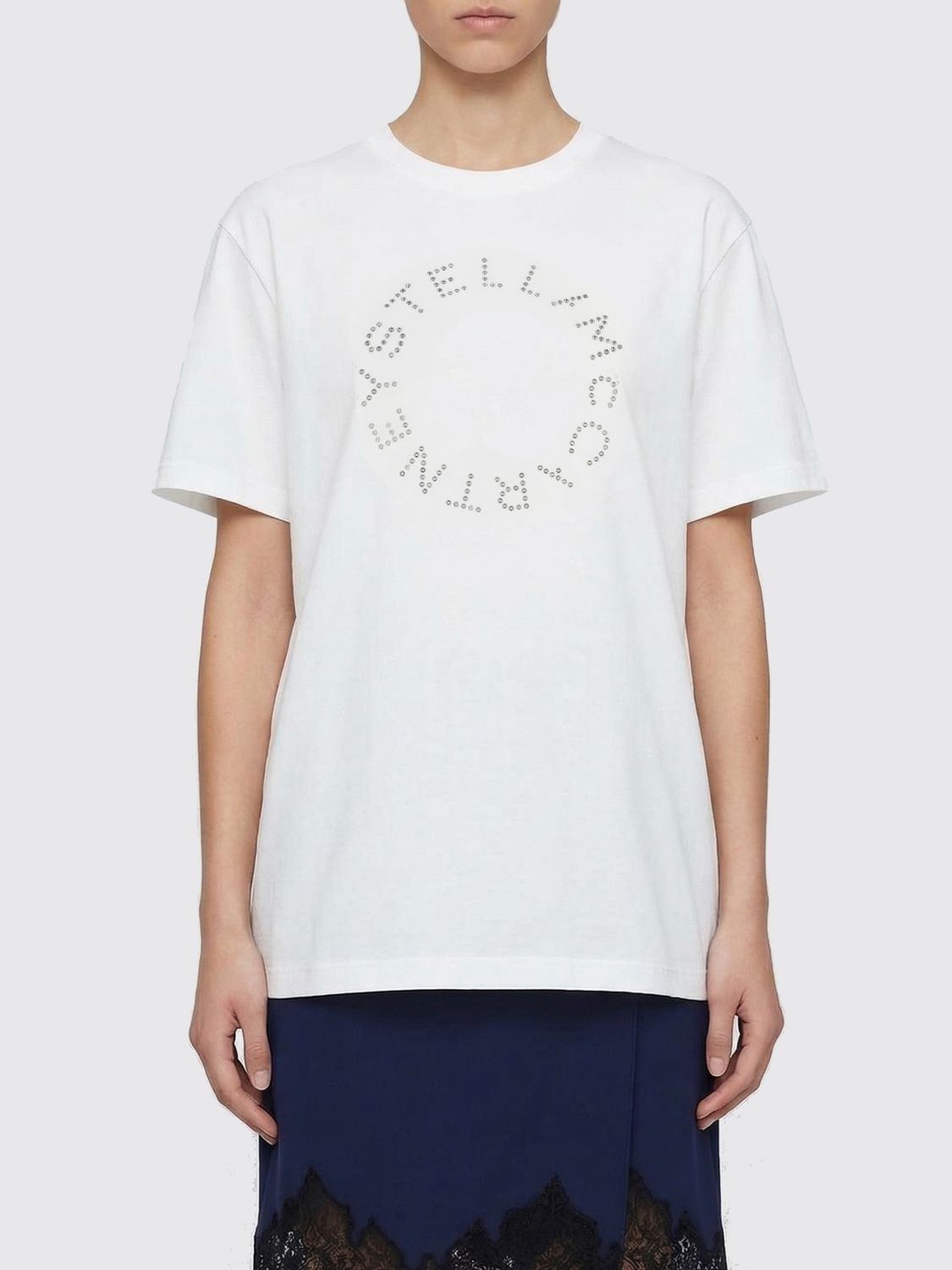 [Stella McCartney] T-shirts Short Sleeve SS26 6J01583SQA24 9000