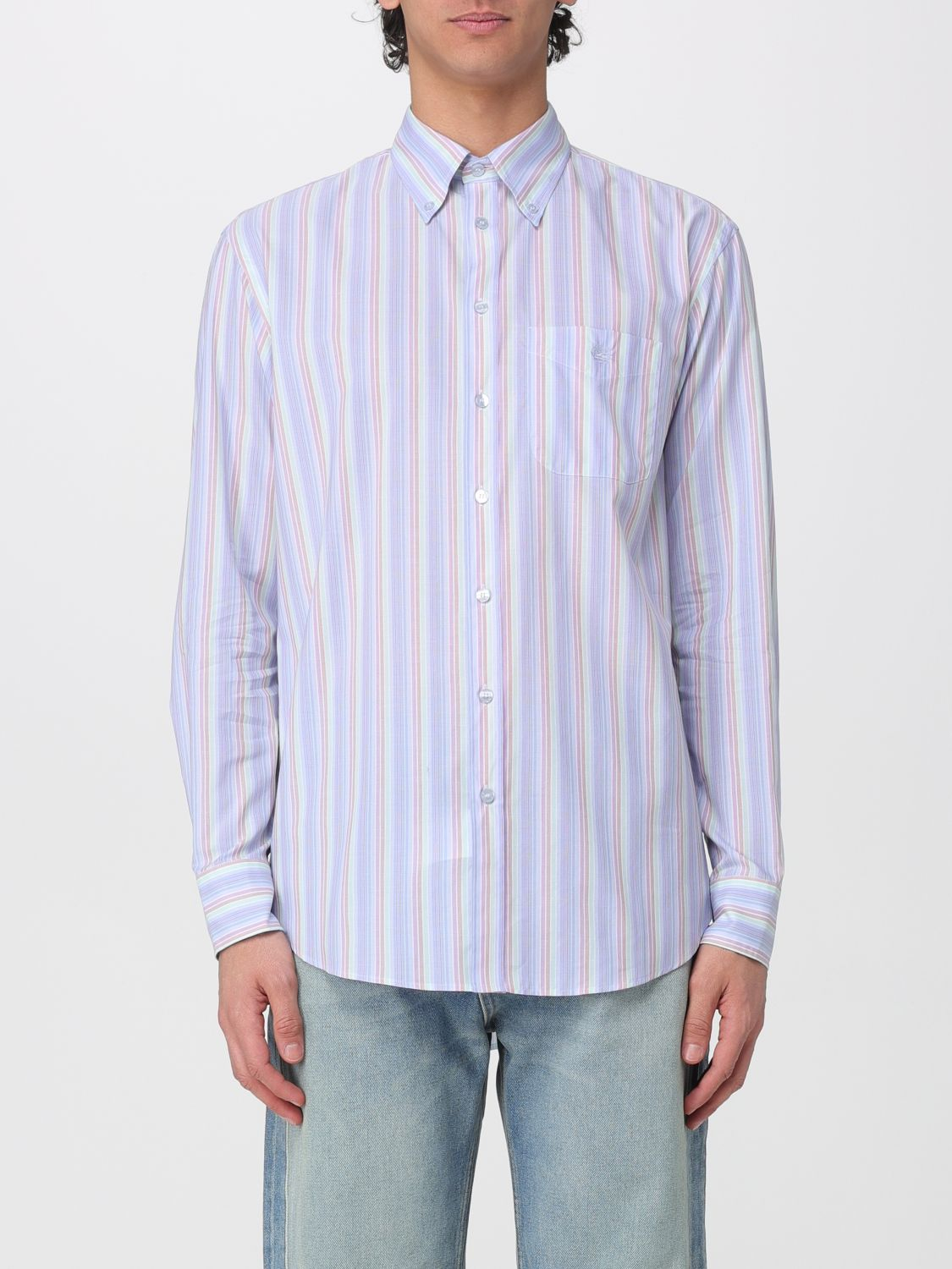 [Etro] Shirts Long Sleeve SS26 MRIB002999TR593 S9890