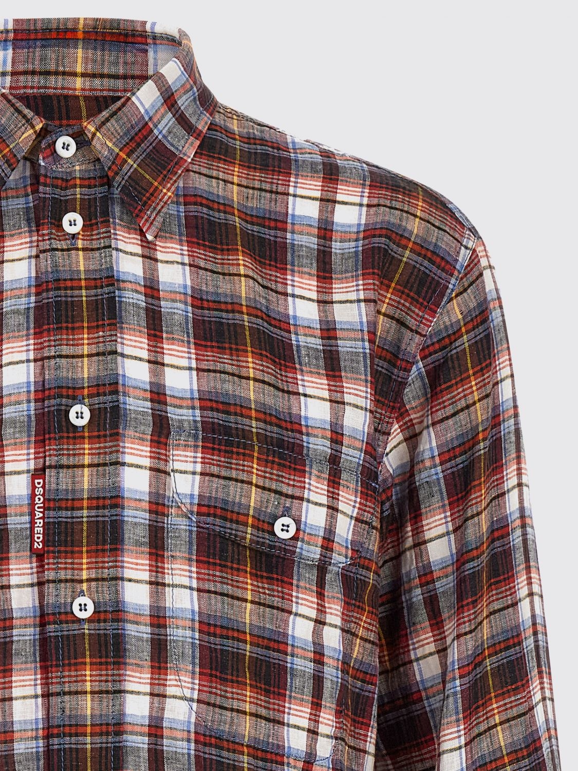 [Dsquared2] Shirts Long Sleeve SS26 S74DM1006D35423 002F