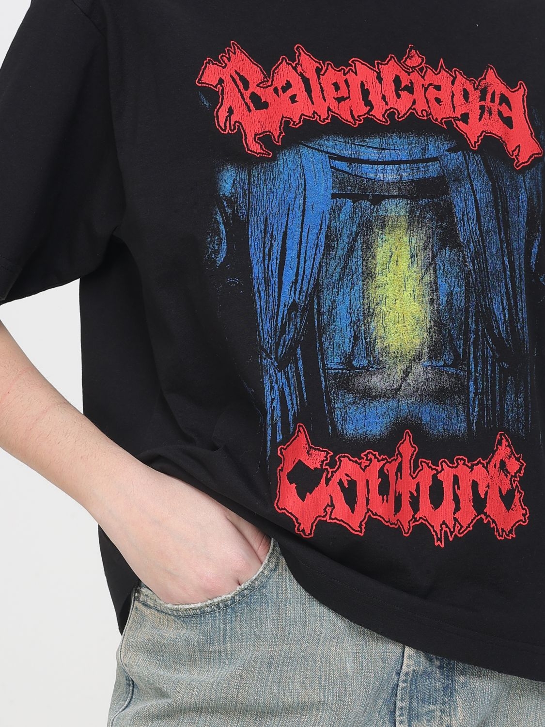 [Balenciaga] T-shirts Short Sleeve SS26 850990TUVD5 1000